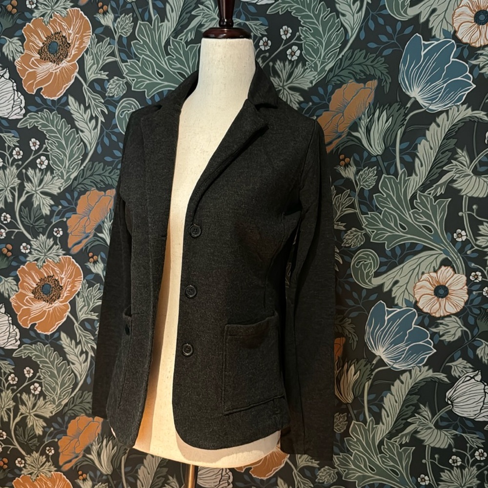 Tahari Jersey Blazer